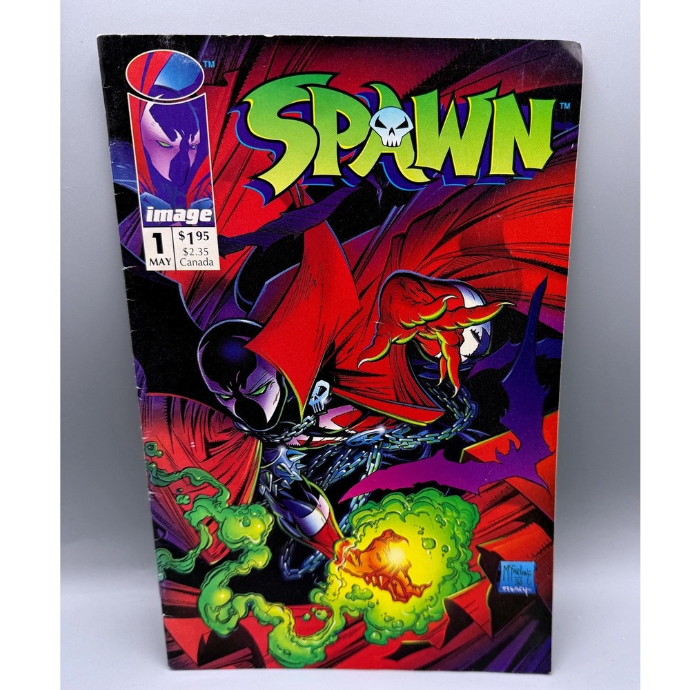 Spawn 1 Image Comics May 1992 First Appearance Todd McFarlane Ken Steacy